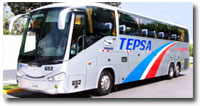 TEPSA Bus itineraries, fares and reservation online